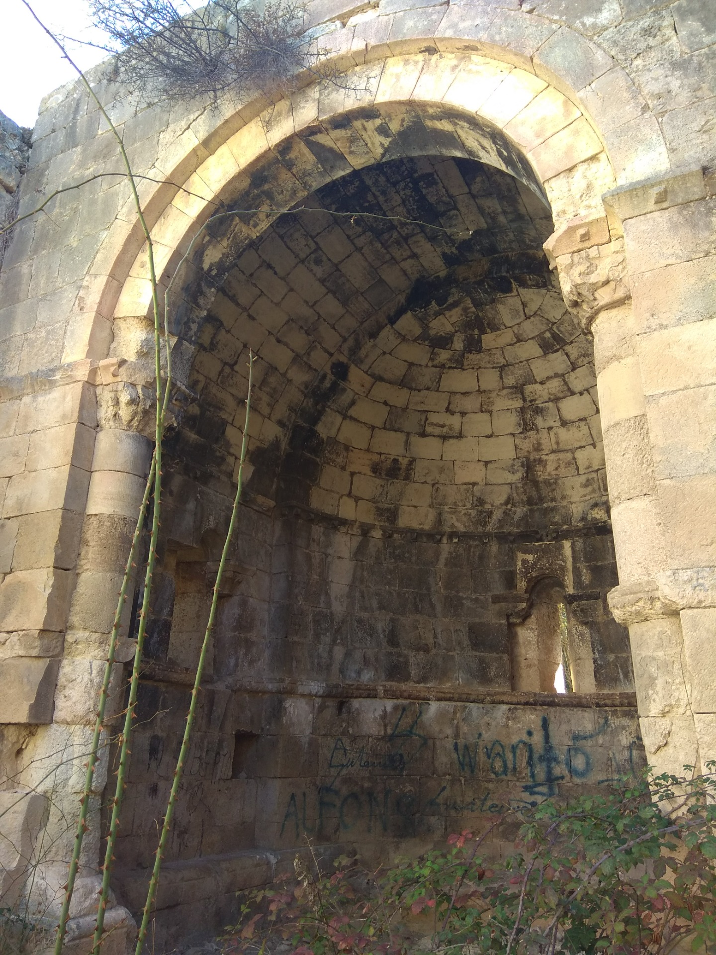 Interior del ábside