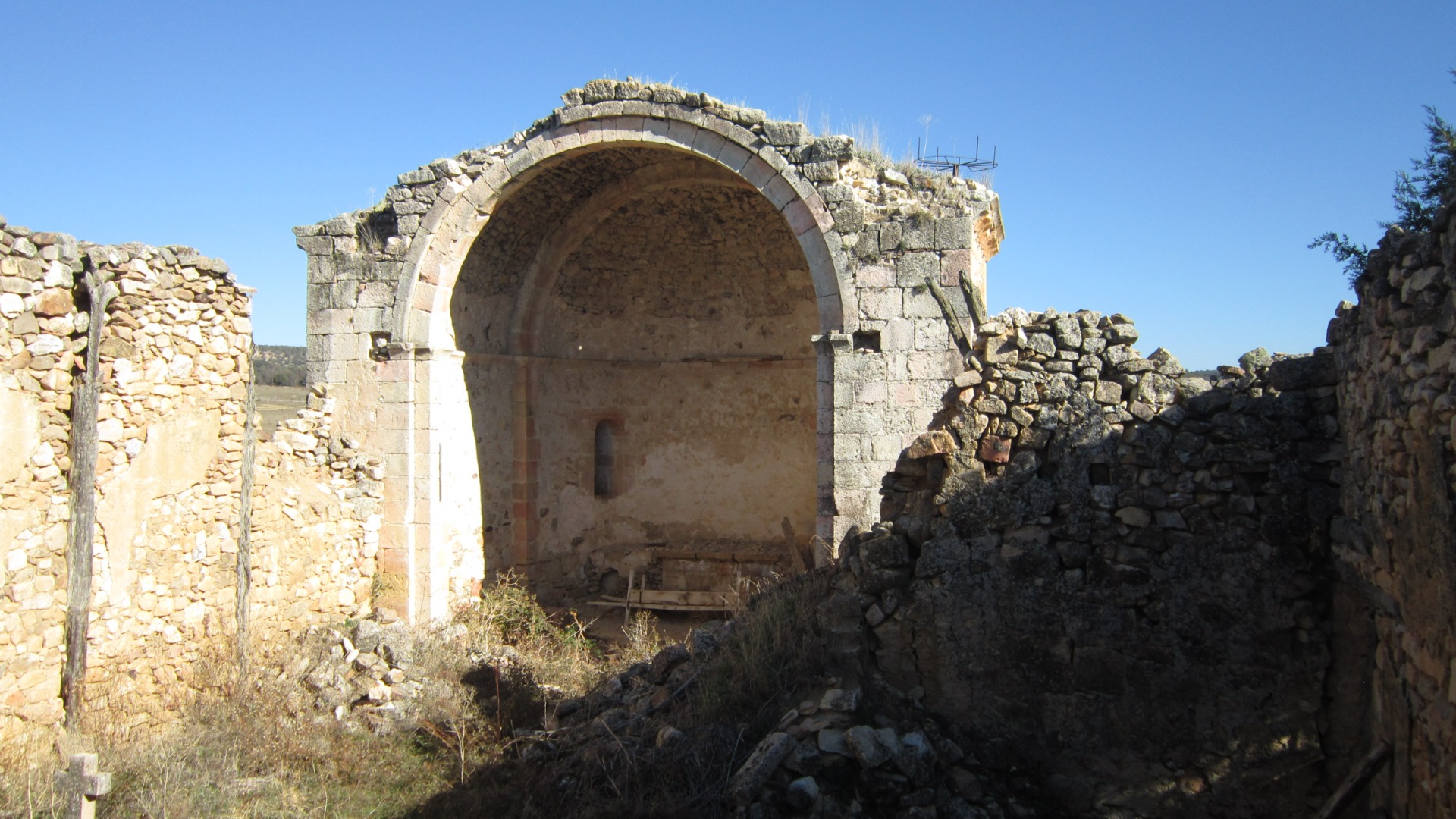 Interior del ábside